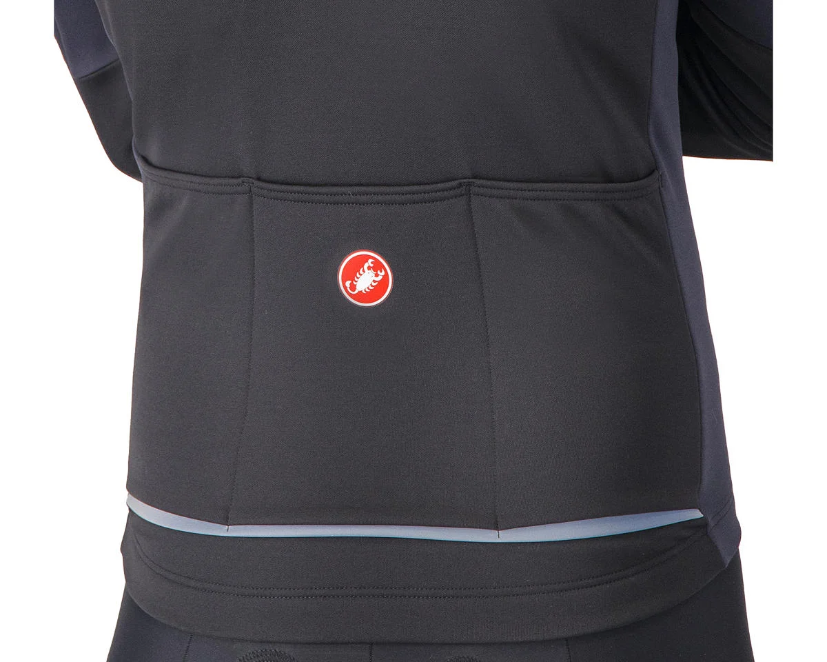 Castelli Entrata 2 Jacket (Light Black/Dark Grey) (M) - view 4